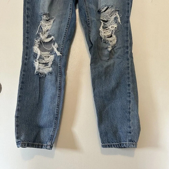 Aeropostale Women's Distressed Ripped Mom Jeans Size 4 - Picture 2 of 9